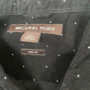 Michael Kors Baby Corduroy Button Up Shirt